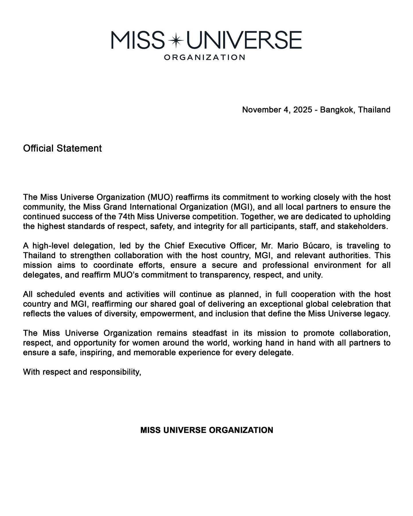 Скандал на "Міс Всесвіт": організатор принизив учасницю, а конкурсантки оголосили страйк