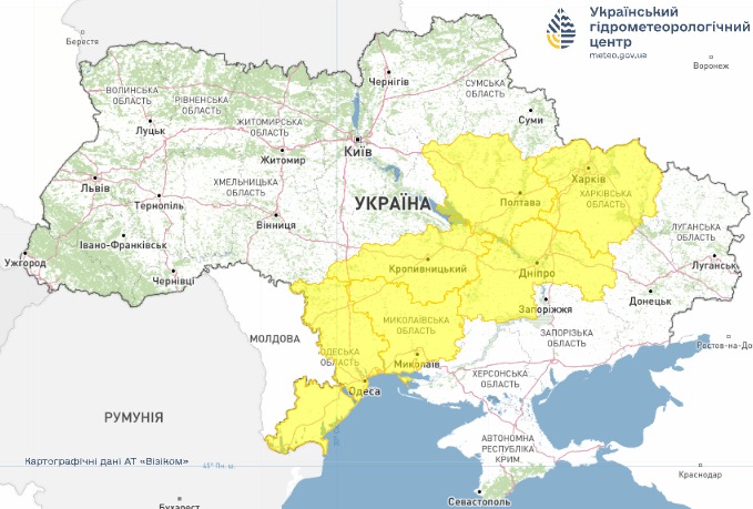 Дощі пройдуть майже по всій Україні, у шести областях - сильні опади: погода сьогодні