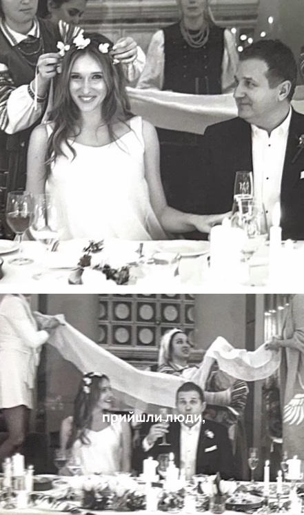 Осадча показала рідкісні фото весілля з Горбуновим: як вона виглядала на 9 місяці вагітності