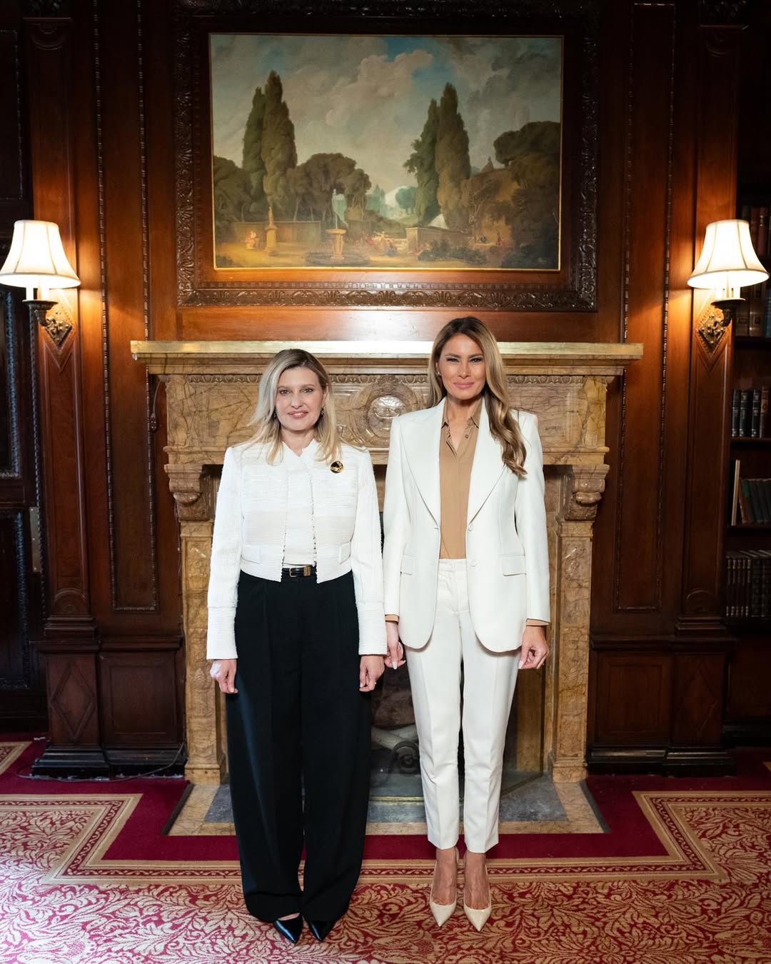 Зеленська зустрілася з Меланією Трамп: які образи вибрали перші леді