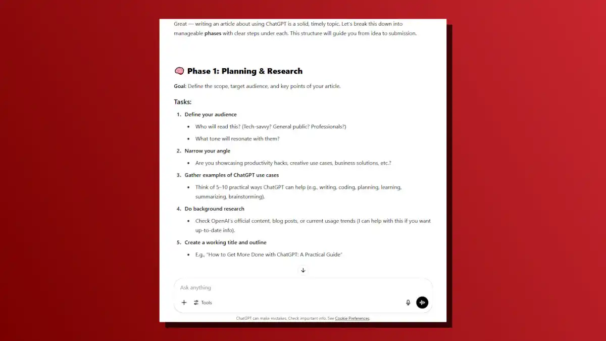 Не тратьте время зря. 9 задач, которые ChatGPT может выполнить лучше и быстрее человека