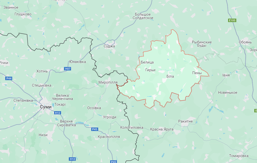 В России признали "прорыв" еще в одном районе Курской области