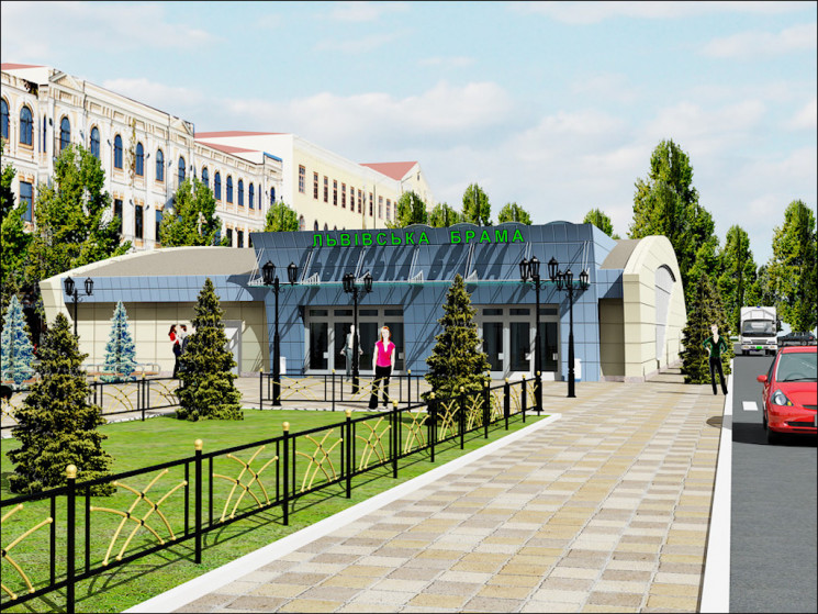 Новый вход и два тоннеля: как будут строить станцию метро "Львовская брама" в Киеве