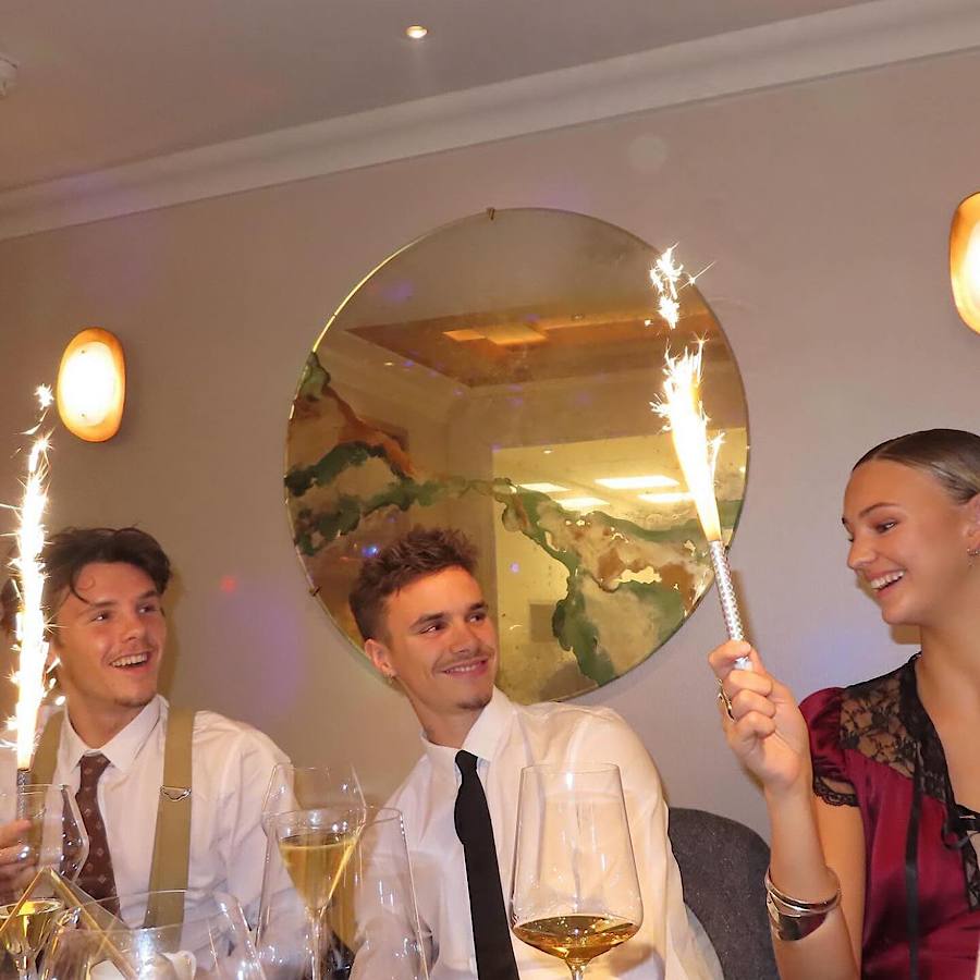 Девід Бекхем показав, як пройшов його Новий рік (фото)