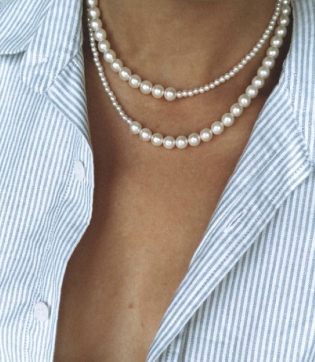 Як носити буси з перлин та з чим їх можна поєднати