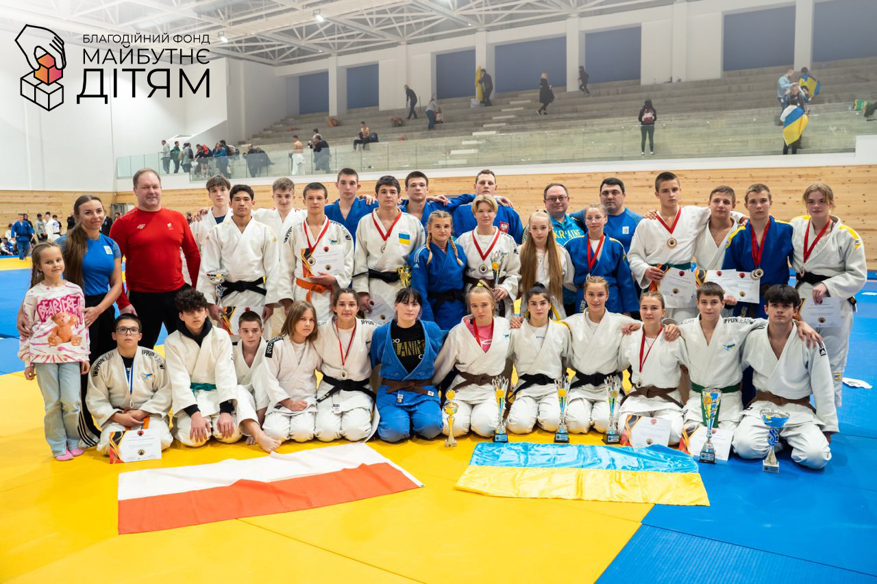 Юні дзюдоїсти з постраждалих регіонів України здобули 14 золотих медалей у міжнародних змаганнях на Кіпрі