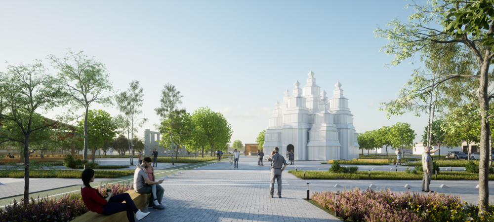 Архитекторы показали, каким станет село в Херсонской области после восстановления: фото