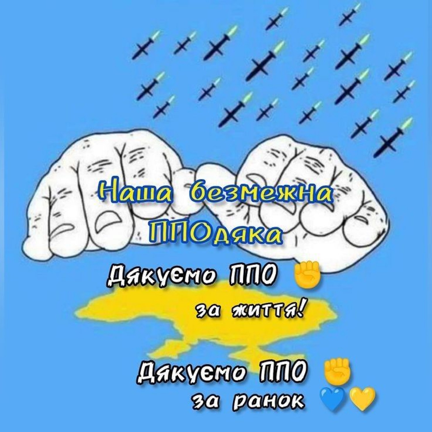 З Днем ППО: щирі привітання захисникам неба у листівках та теплих побажаннях