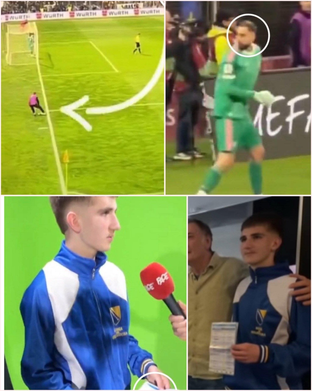 Вкрав "шпаргалку" Доннарумми: у Боснії нагородили болбоя, що допоміг збірній вийти на ЧС-2026