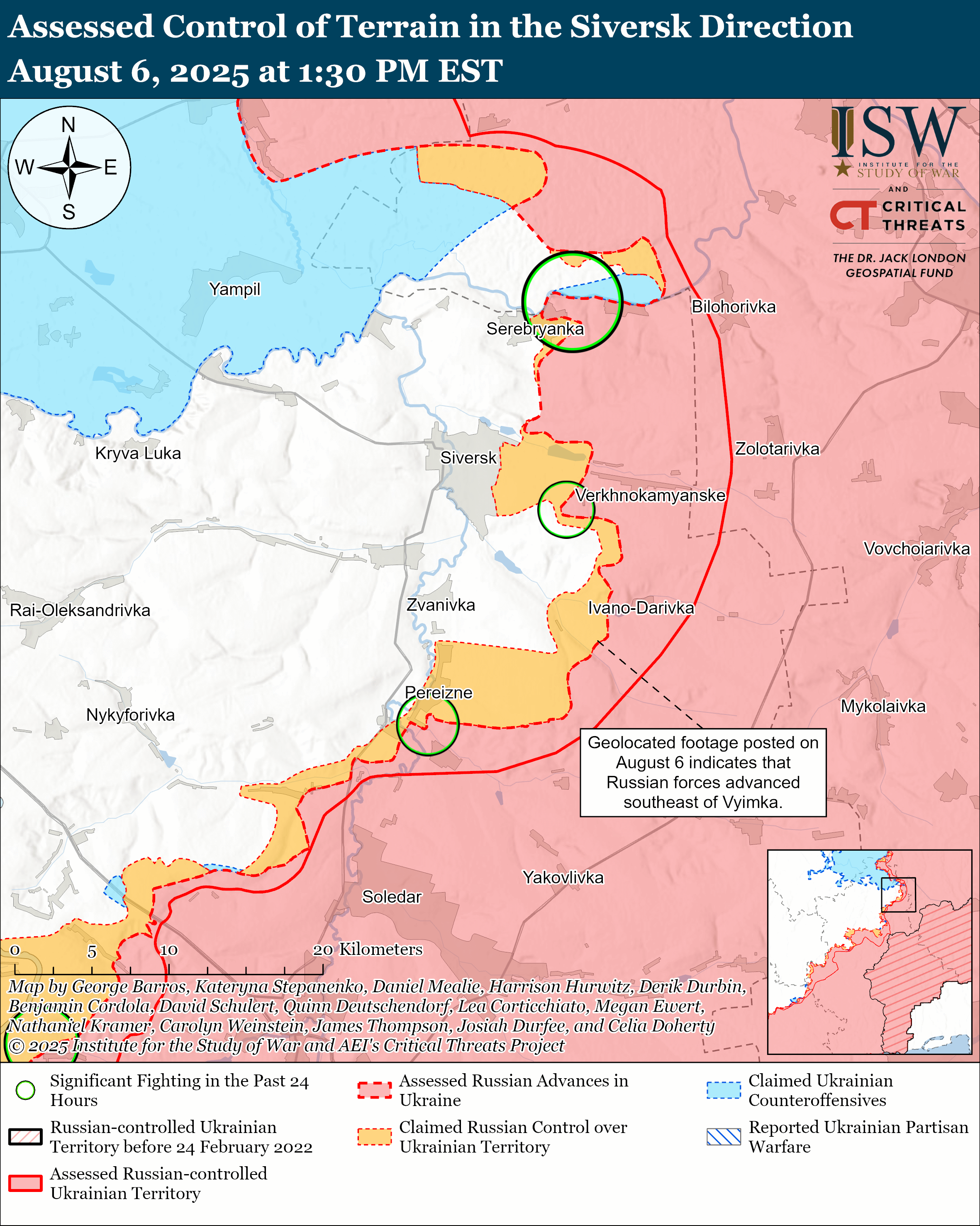 ISW показав оновлені карти боїв: де просунулися ЗСУ та війська РФ