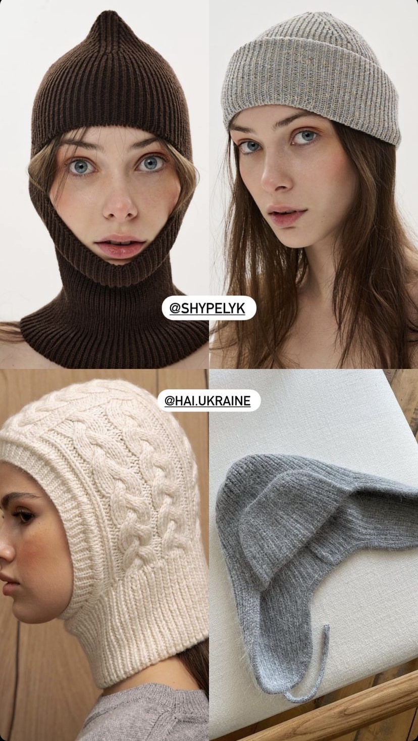 Стилистка показала тренды головных уборов на зимний сезон 2023-2024