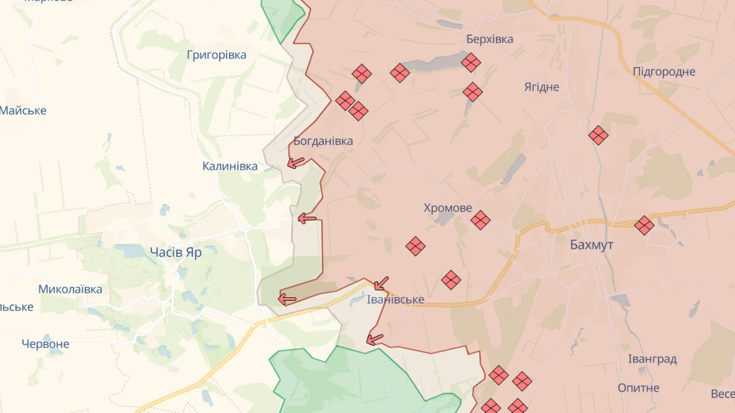 Богданівка під контролем ЗСУ, йдуть інтенсивні бої, - Міноборони
