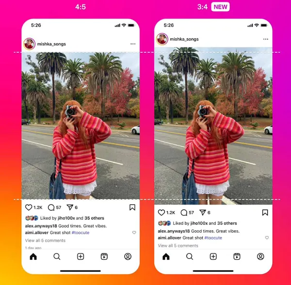 Instagram оновився: з'явилась функція, яка змінить ваші фото назавжди