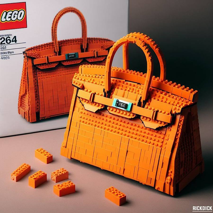 ШІ створив незвичайні сумки: картопля фрі, картонний пакет, конструктор. І це ще не все (фото)