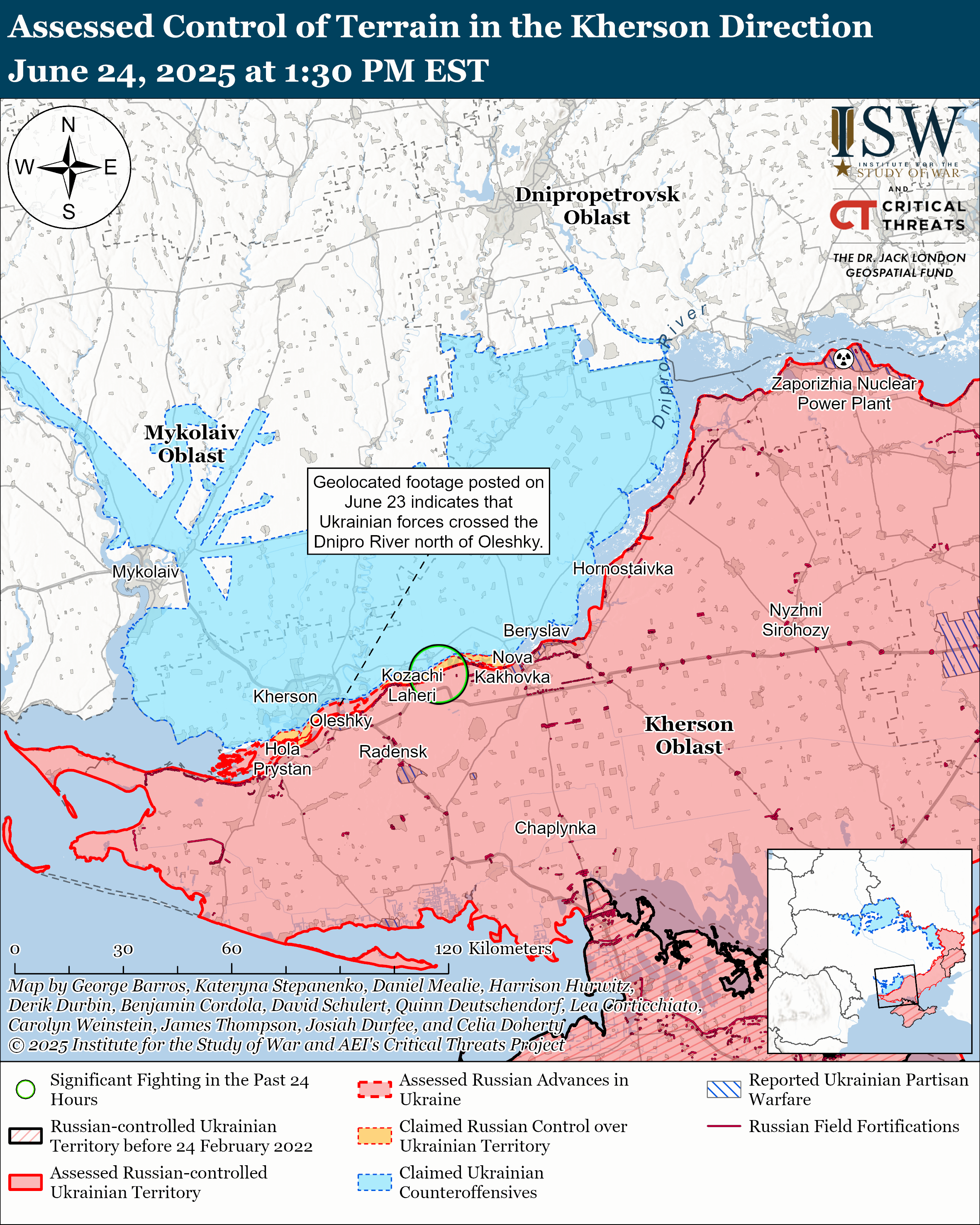 Росія наступає, ЗСУ контратакують: ISW показав нові карти боїв