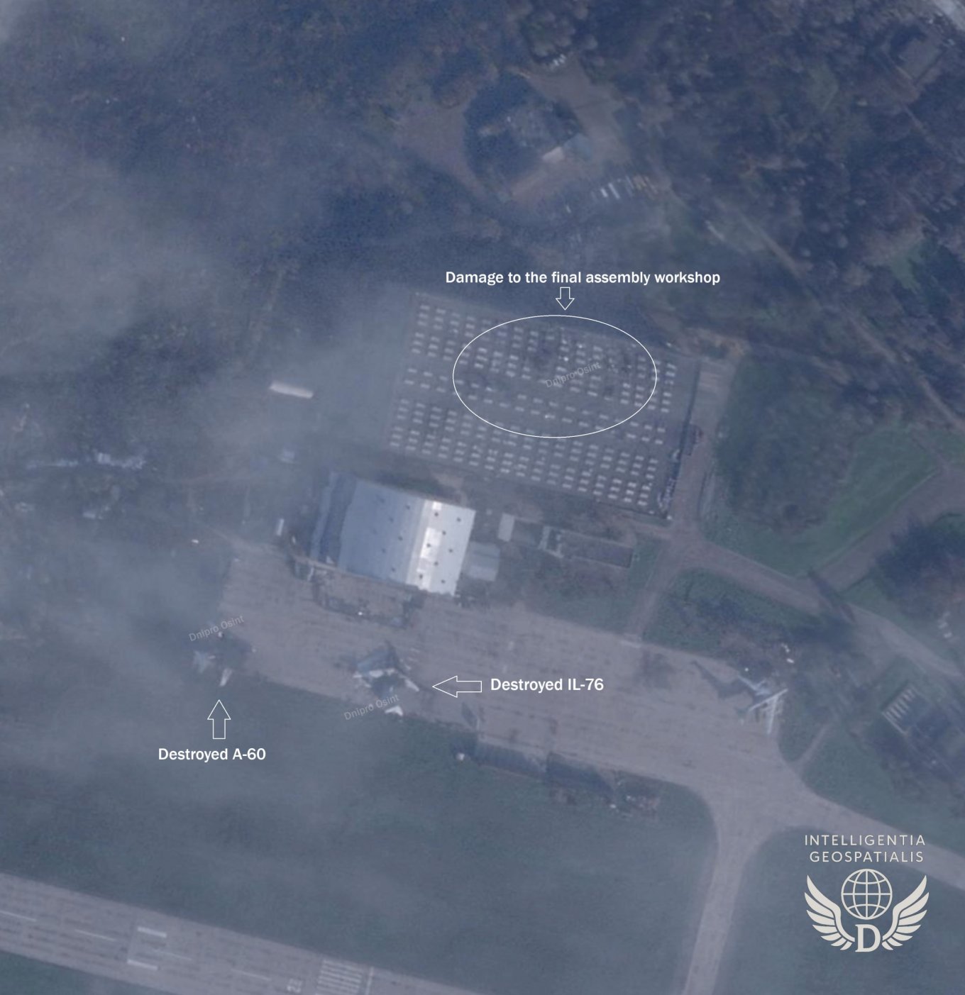 ЗСУ атакували дронами Таганрог: супутникові знімки доводять втрату ще одного ворожого літака