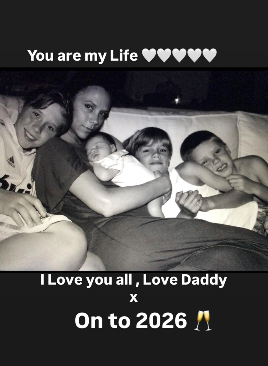 Дэвид Бекхэм растрогал посланием к сыну Бруклину после месяцев вражды