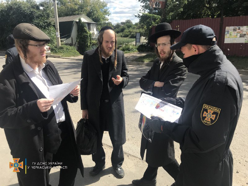 Дивіться перші фото та відео з Умані, де хасиди святкують Рош ха-Шана