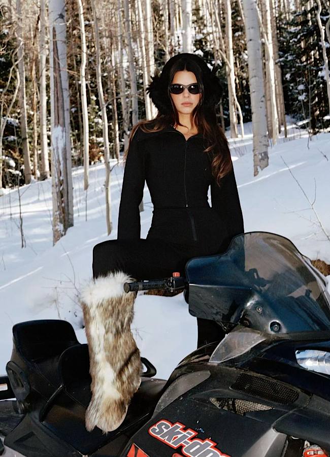 Кендалл Дженнер стала лицом известного бренда и показала атмосферные фото