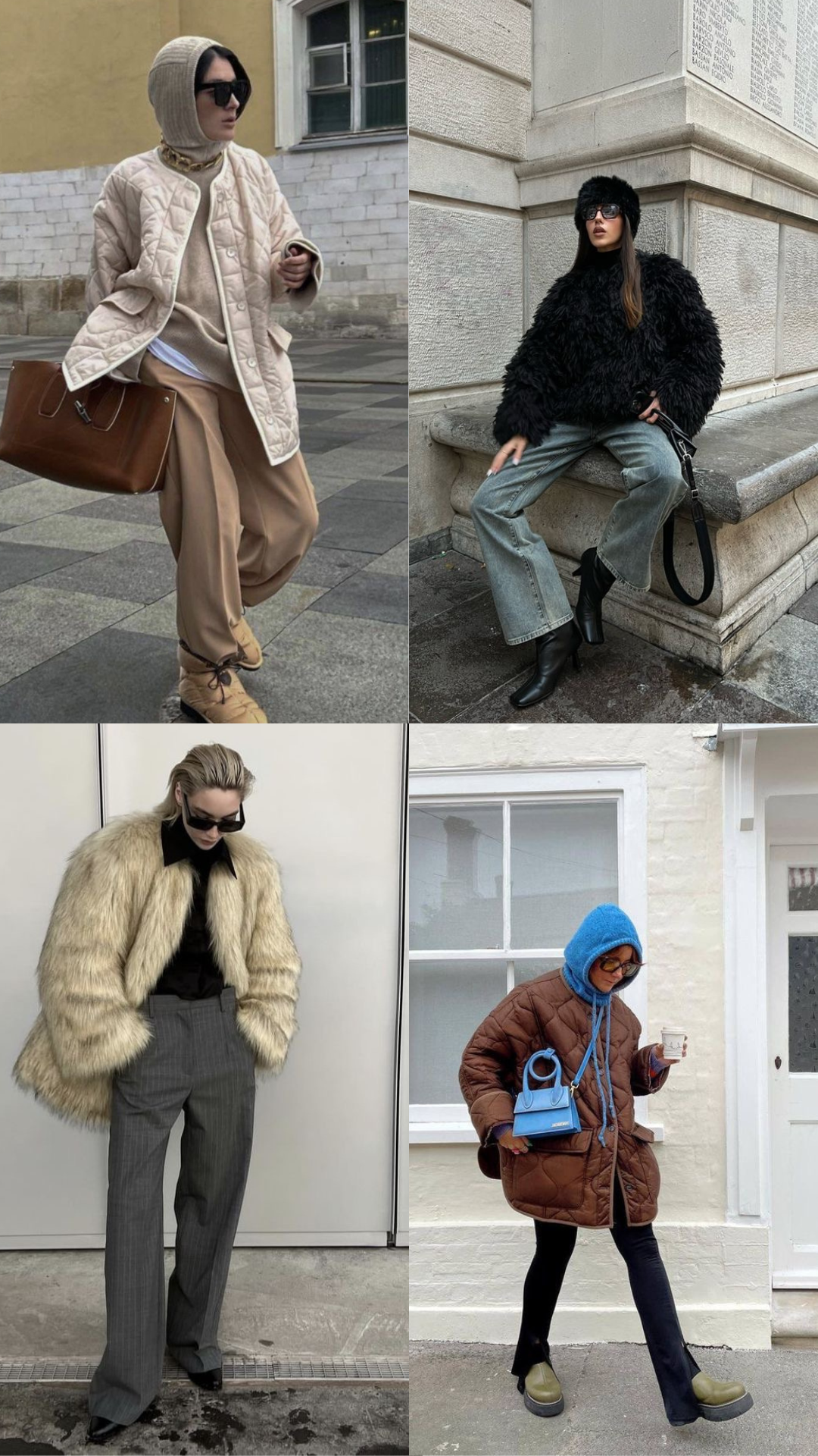 Стиліст показала, з якими речами не модно поєднувати шуби і пуховики та які вони, сучасні тренди (фото)