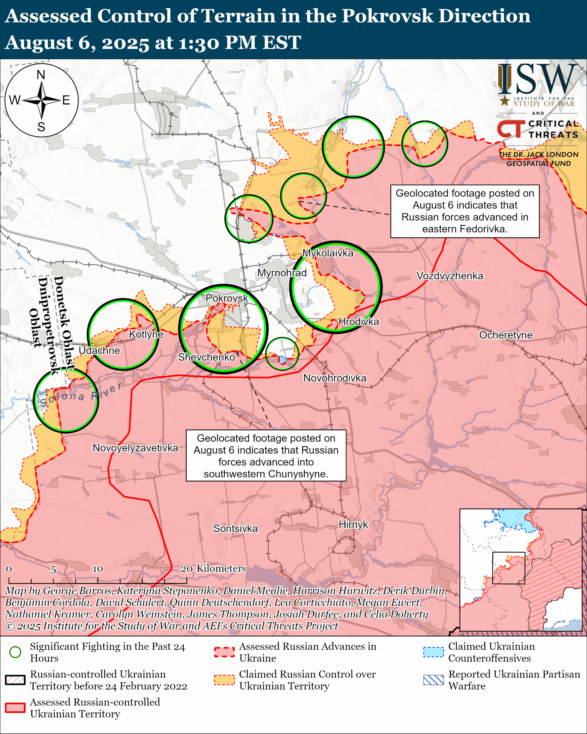 ISW показав оновлені карти боїв: де просунулися ЗСУ та війська РФ
