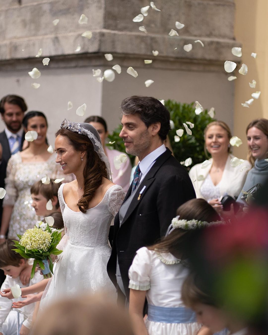 Невеста баварского принца вышла замуж в фате от украинского бренда: трогательные свадебные фото