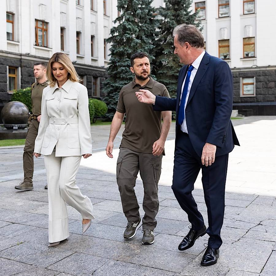 В Украине Зеленские, в Британии Уэльские: пары, стилем которых восторгается весь мир