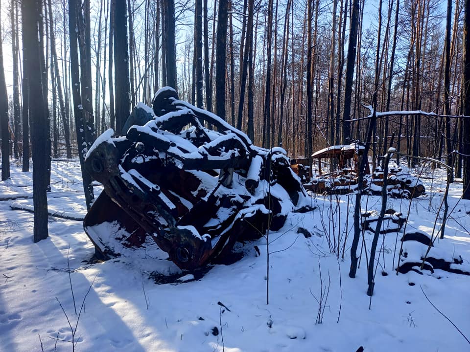 Як зараз виглядає зенітно-ракетний комплекс біля Чорнобиля, що вражав цілі зі швидкістю 2300 км/год