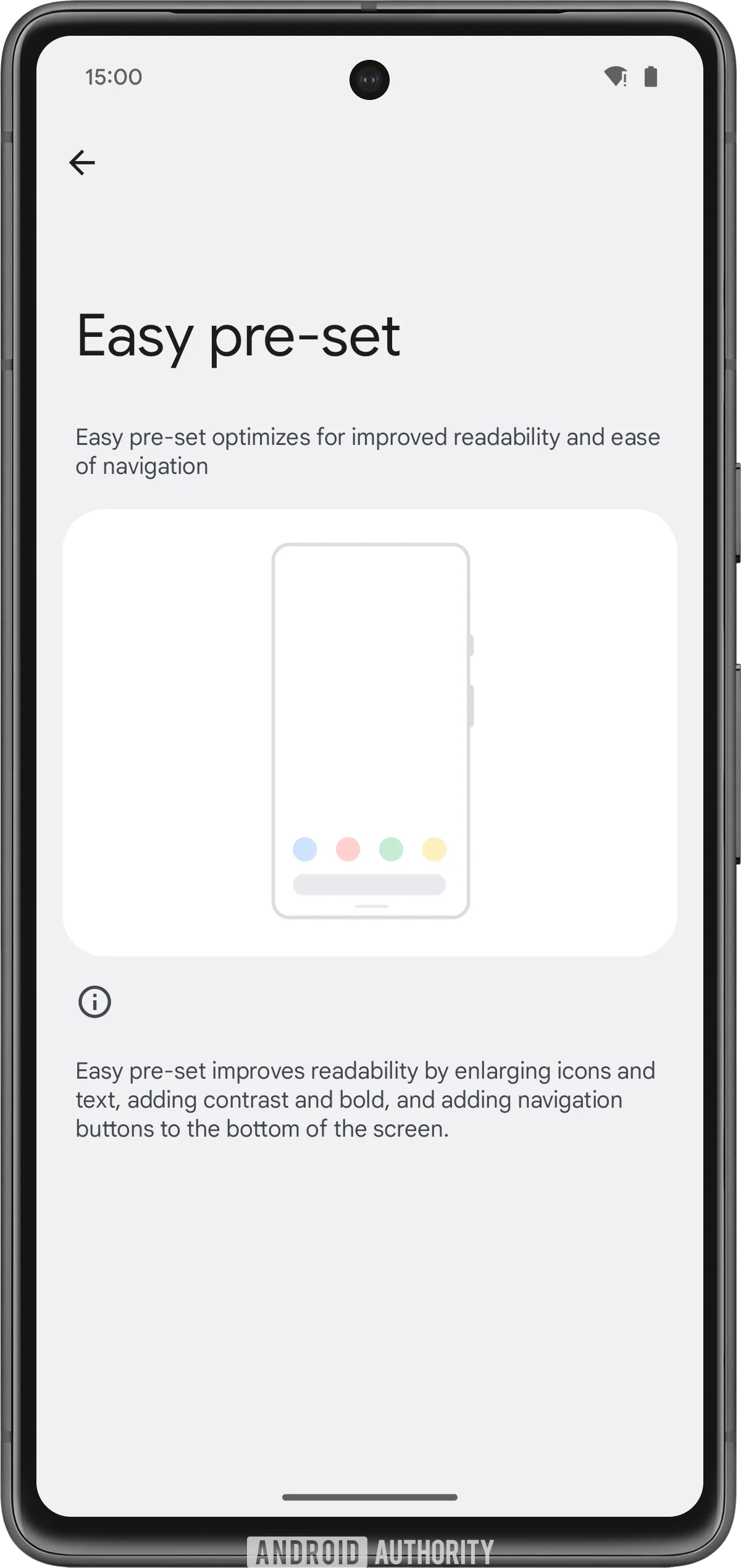 В Android 15 появится упрощенный режим для использования смартфона