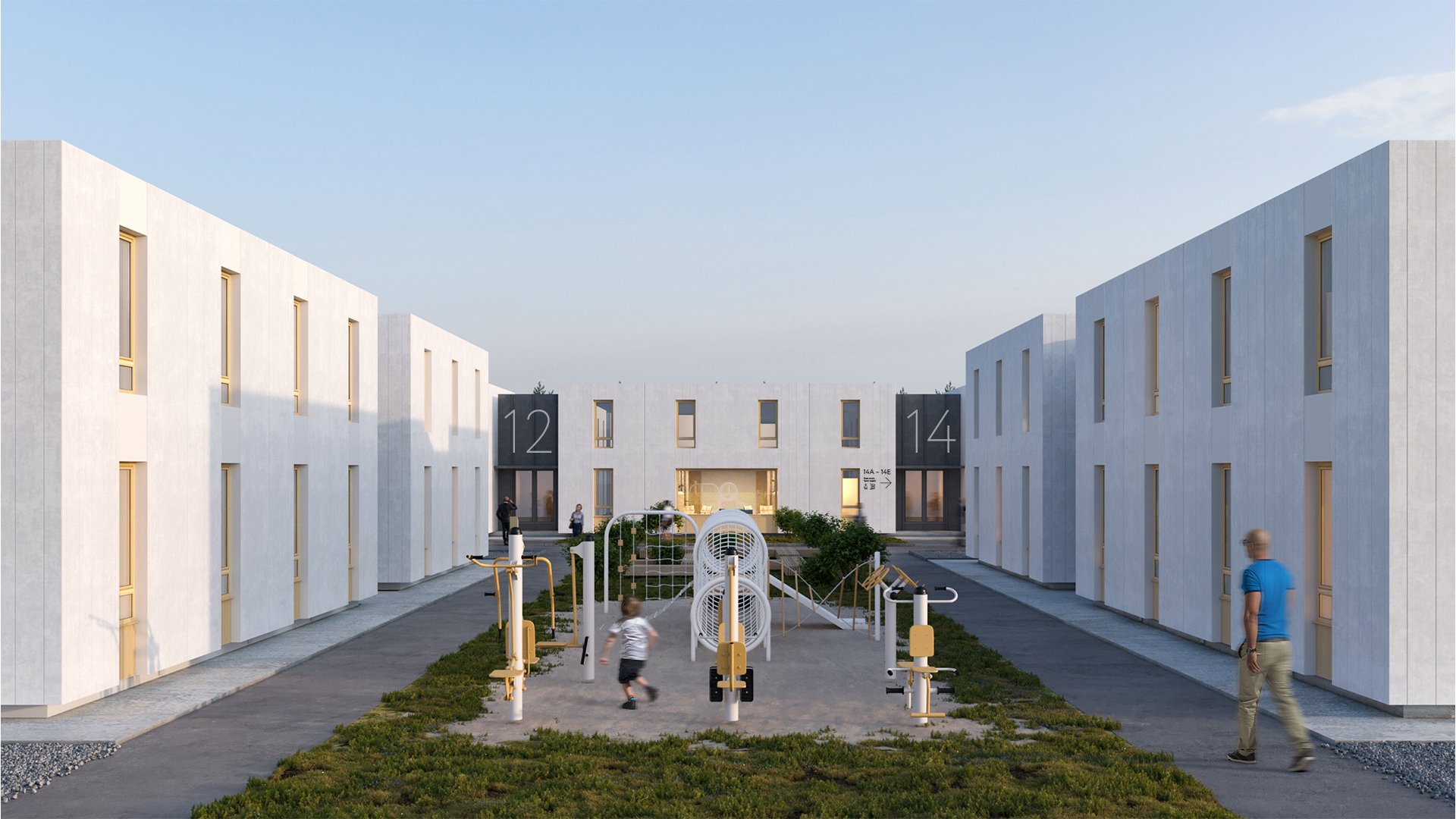 Під Києвом побудують модульне містечко з 2-поверховими будинками: як вони виглядатимуть