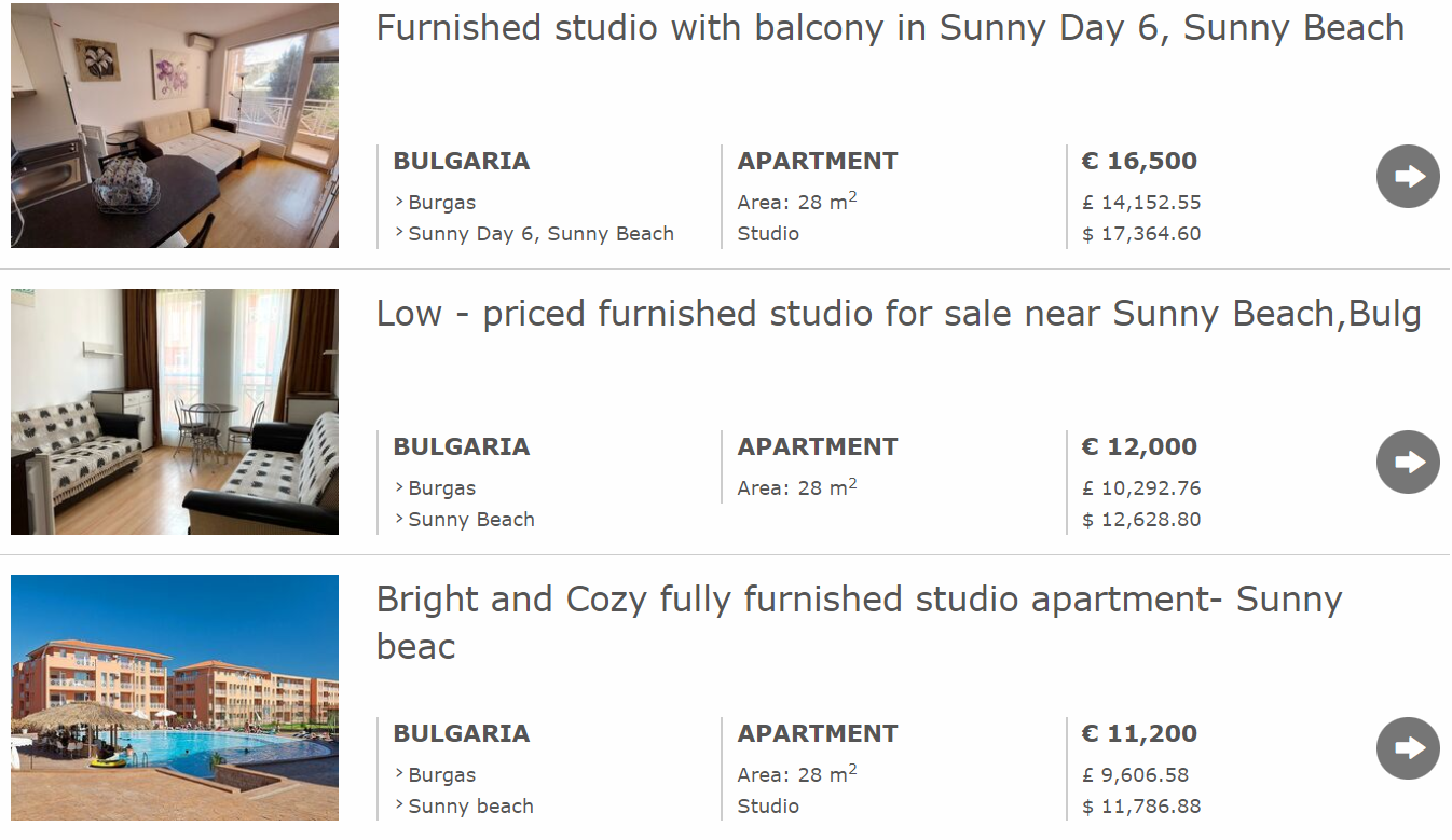 От 12 тысяч евро. Сколько стоят квартиры у моря в Болгарии