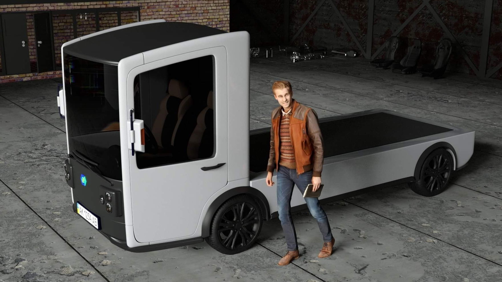 16 тысяч долларов: украинский электрогрузовик CoolOn выехал на тесты и дебютирует на рынке в этом году