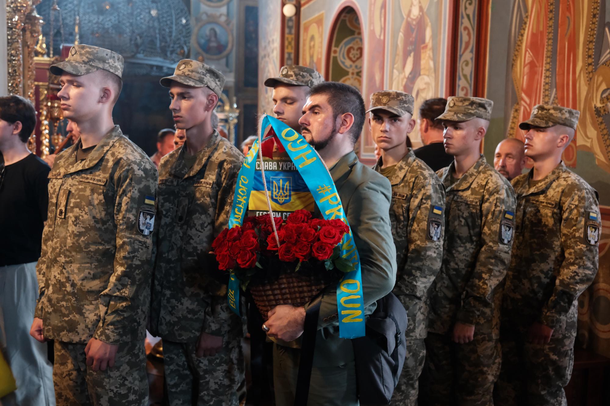 У Києві прощаються із командиром батальйону ОУН Миколою "Буревієм" Коханівським (фото)