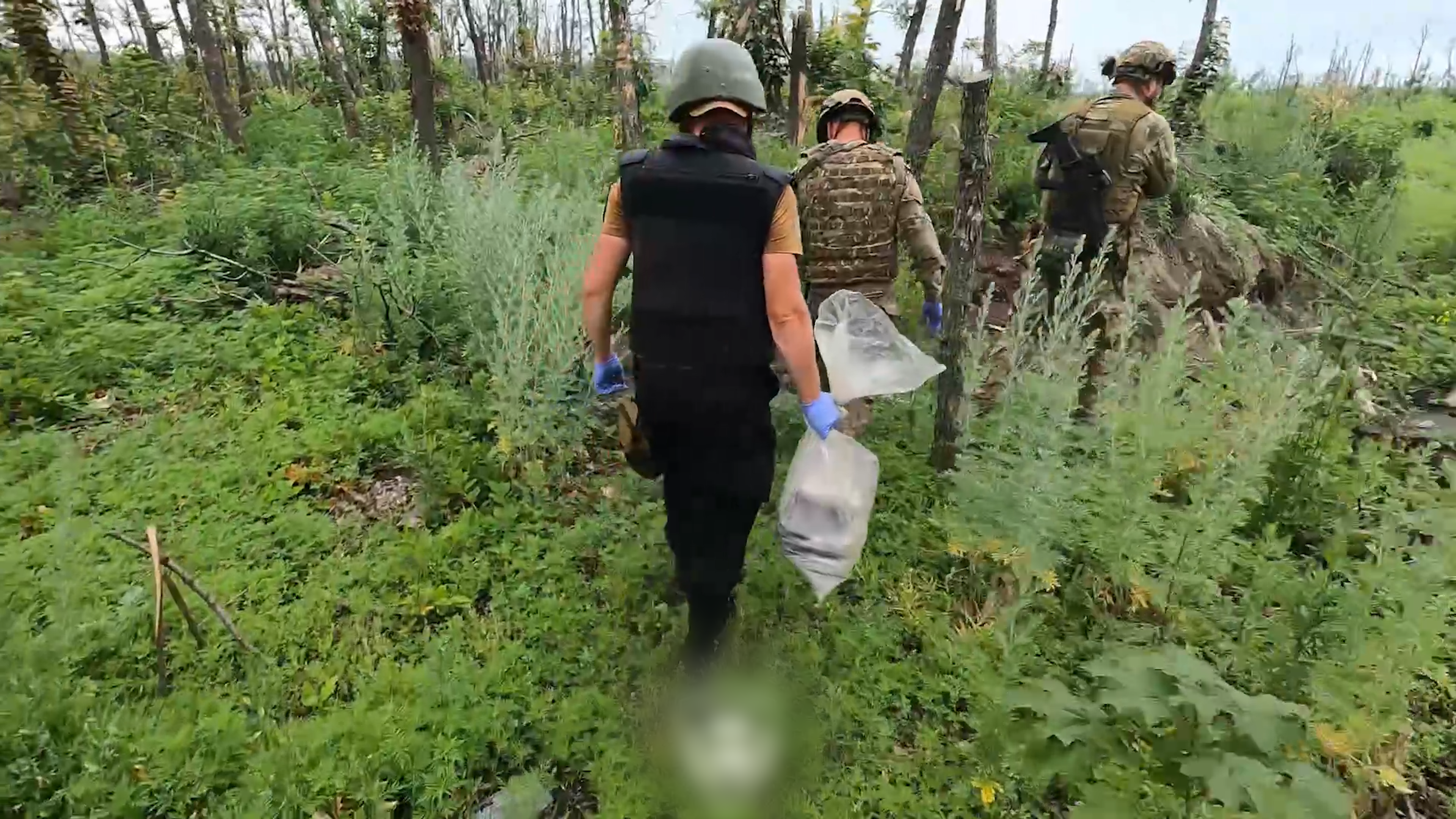 "Сім кілометрів пішки під дронами і артою". Як проходить пошук тіл загиблих на фронті