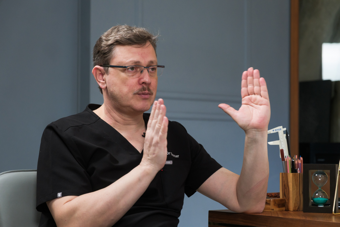 Пластичний хірург Дмитро Слоссер: Українки їдуть в Туреччину по красу, а повертаються з однаковими носами