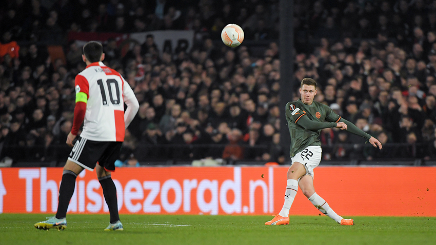 "Шахтар" зазнав повного фіаско з "Фейєнордом" і вилетів із Ліги Європи