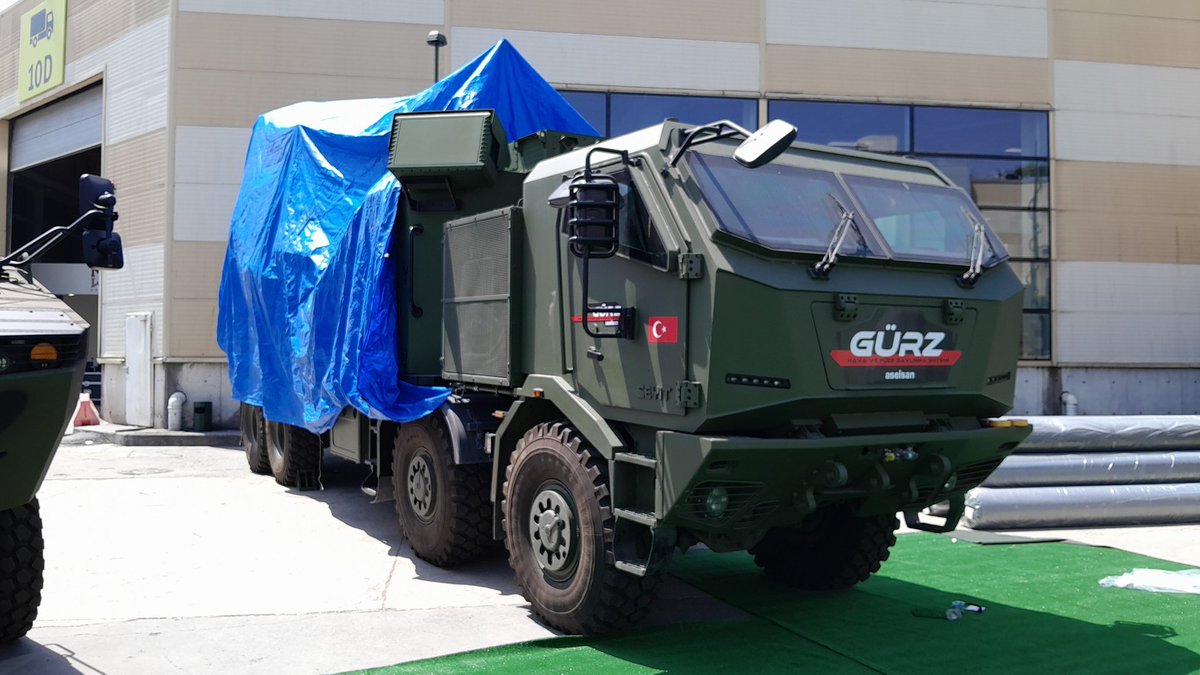 Улучшенный аналог "Панциря": В Турции представили новый комплекс ПВО