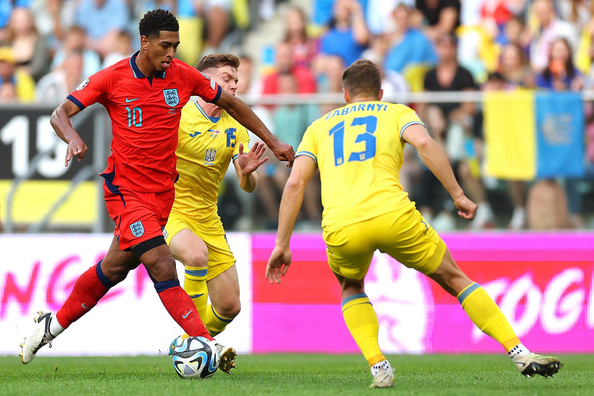 Сборная Украины первой отобрала очки у Англии в отборе к Евро-2024