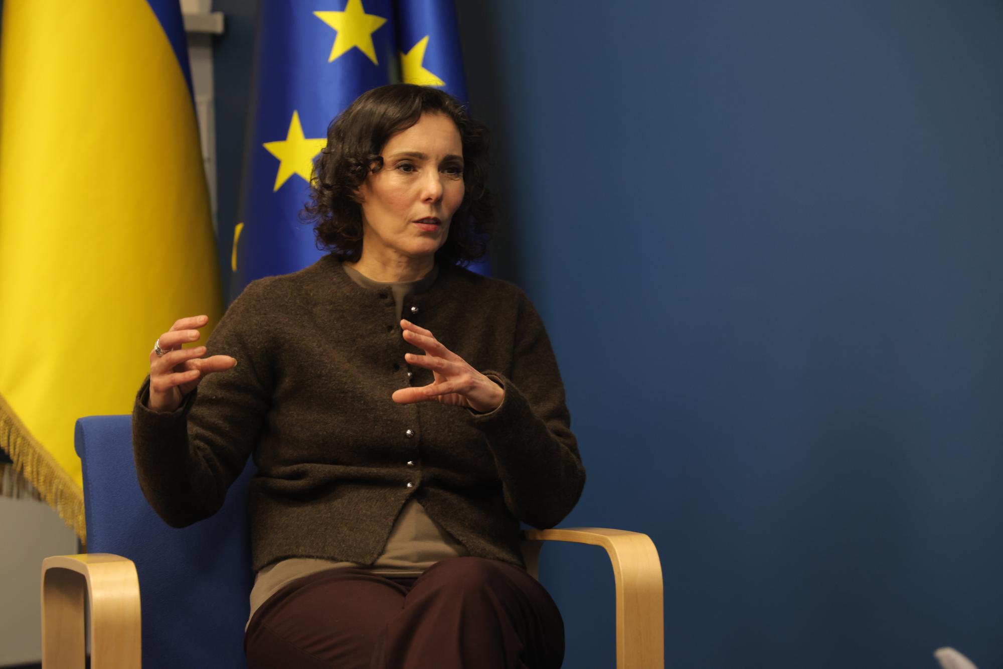 Ми дали світло 9 млн українців, але не замінимо США: інтерв'ю єврокомісарки Лябіб