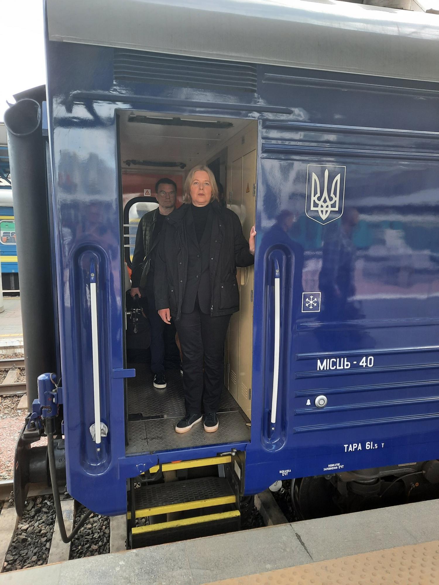 Глава немецкого Бундестага прибыла в Киев