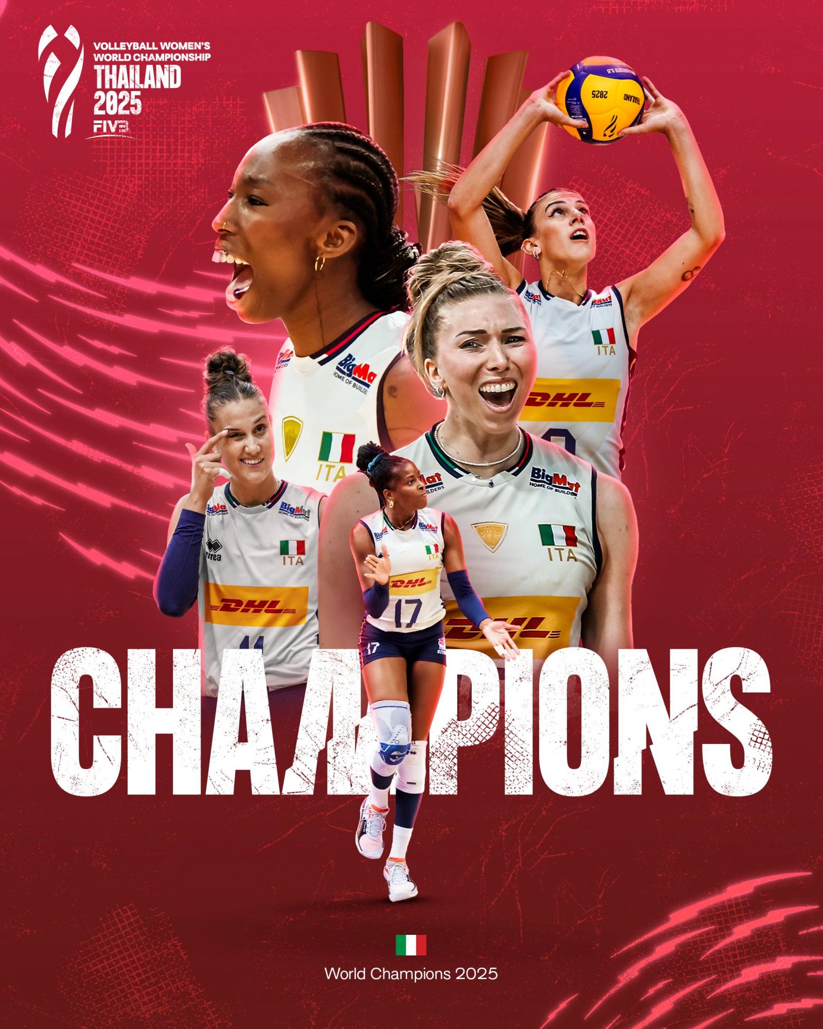 Італія виграла жіночій чемпіонат світу з волейболу: на якому місці Україна