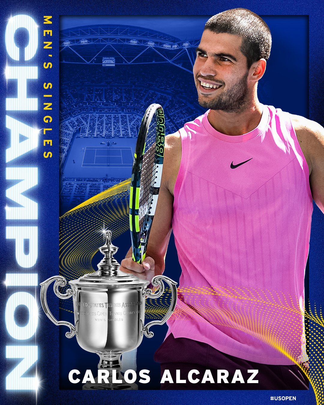 Алькарас здолав Сіннера на очах у Трампа у фіналі US Open-2025