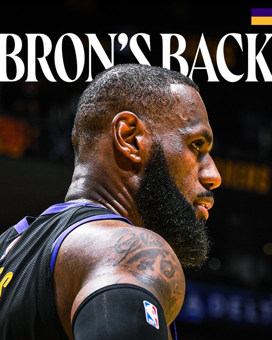 Леброн Джеймс громко вернулся в НБА и на глазах Михайлюка установил уникальный рекорд (видео)