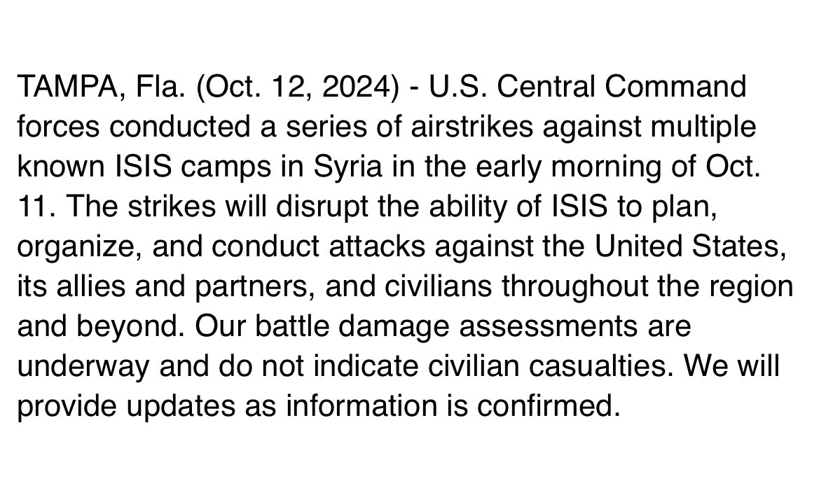 США завдали авіаударів по таборах "ІДІЛ" у Сирії