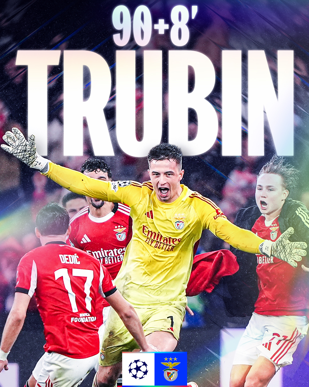 Гол Трубина в ворота "Реала" номинирован на лучший в Лиге чемпионов