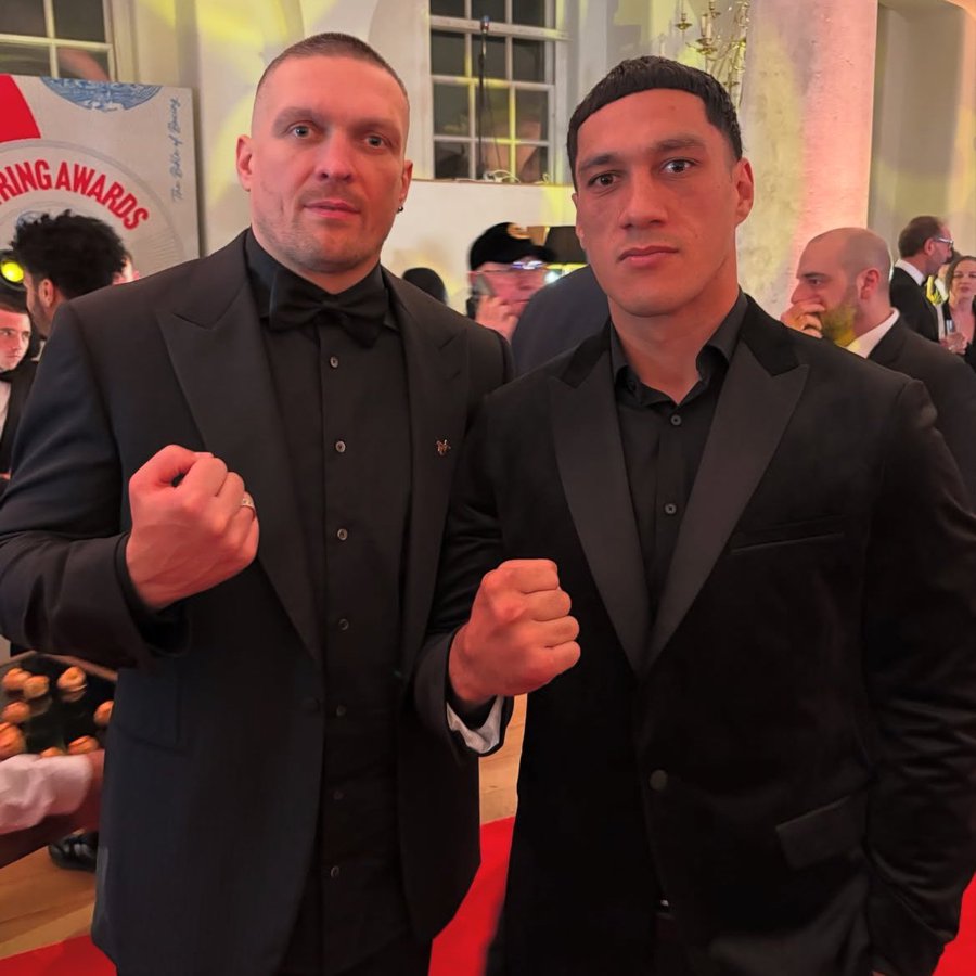 Усик виграв три нагороди, відповів про бій з Дюбуа та зустрівся з Опетаєю – головне про церемонію The Ring Awards 2024 (відео)