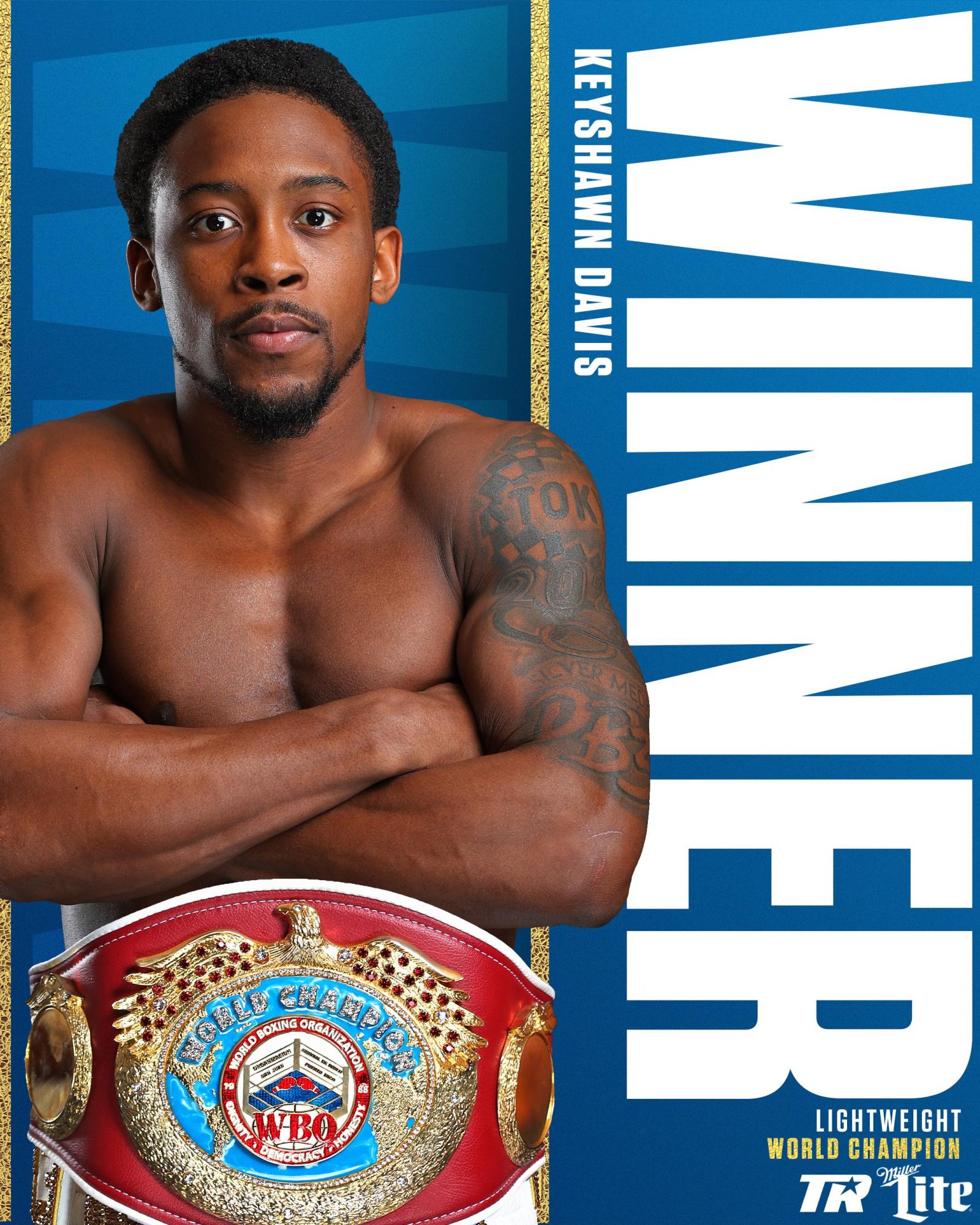 Беринчик проиграл Дэвису техническим нокаутом и потерял пояс WBO: фото и видео