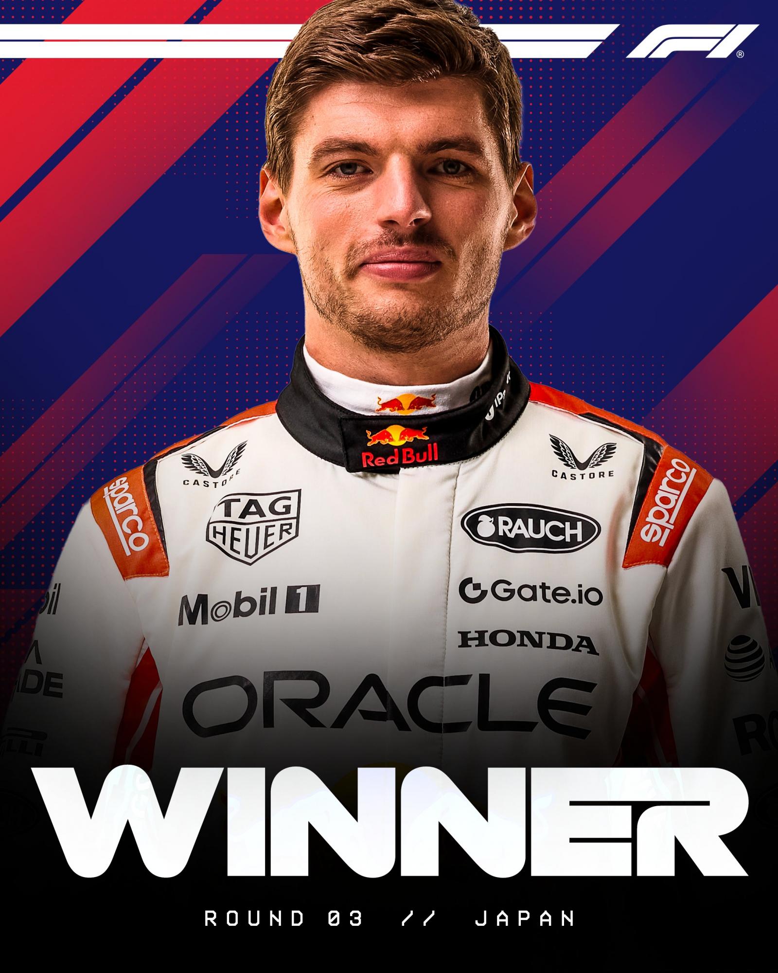 Формула-1. Ферстаппен виграв Гран-прі Японії: перша перемога чемпіона в 2025-му (відео)