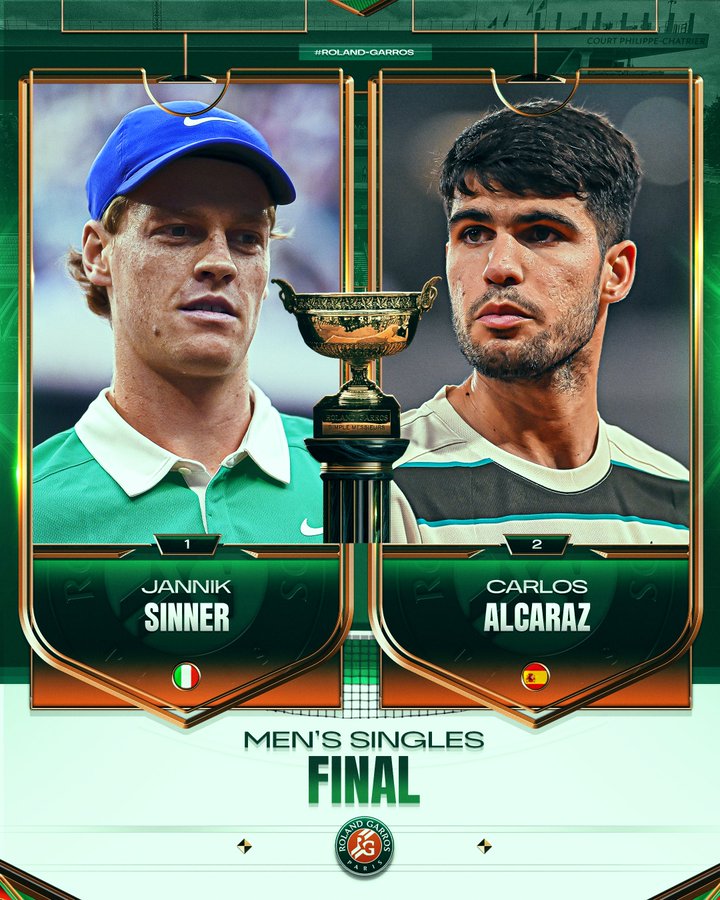 Впервые за более чем 40 лет. Чем уникальны финалы "Ролан Гаррос"-2025: прогнозы и где смотреть
