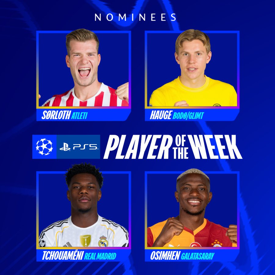 УЕФА выбирает лучшего в Лиге чемпионов: как проголосовать